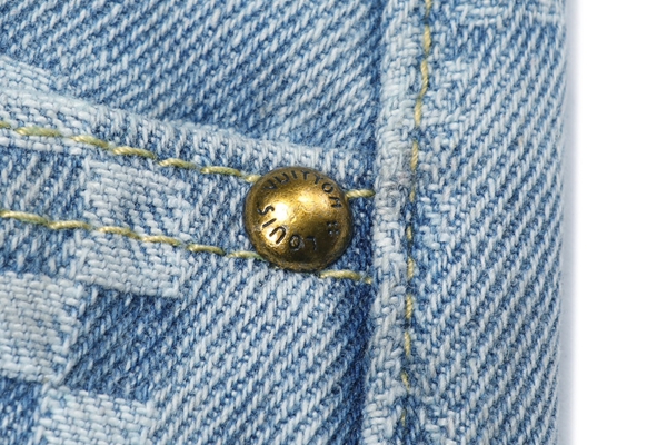 ブランドハーフパンツ素材ディテール